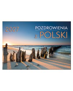 okładka_Kalendarz 2027 - Pozdrowienia z Polski