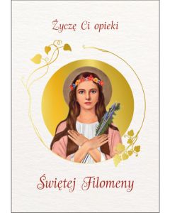 okładka_Karnet: Ze Świętymi 11. Święta Filomena
