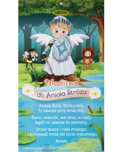 Modlitwa do Anioła Stróża - chłopiec