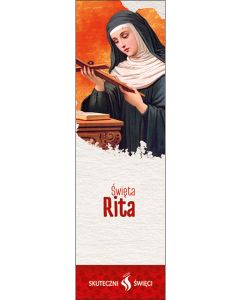 Zakładka Skuteczni Święci - Rita