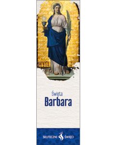 Zakładka Skuteczni Święci - Barbara
