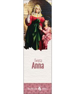 Zakładka Skuteczni Święci - Anna