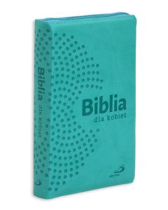 Biblia dla kobiet - z suwakiem, paginatory, turkusowa