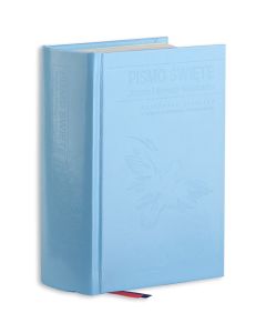Pismo Święte ST i NT, format mały, oprawa twarda - kolor błękitny