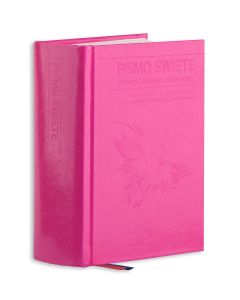 Pismo Święte ST i NT, format mały, oprawa twarda - kolor różowy