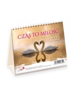 Kalendarz 2022 na biurko - Czas to miłość