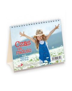 Kalendarz 2022 na biurko - Czas na radość