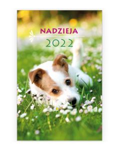Kalendarz 2022 - kieszonkowy Nadzieja: pies