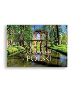 Kalendarz 2024 - Pozdrowienia z Polski