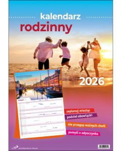 Kalendarz 2026 - Rodzinny DUŻY