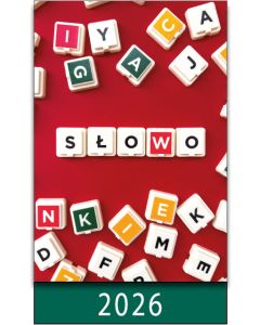 Kalendarz 2026 na biurko - Słowo (Apostolinki)