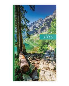 Terminarz tygodniowy KOLOROWY 2026 - pejzaż