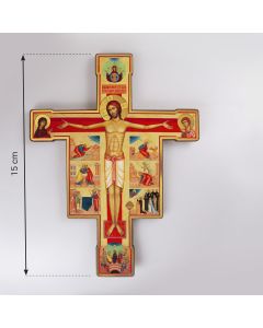 Krzyż Świętego Pawła drewno 15 cm
