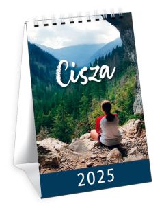Kalendarz 2025 na biurko - Cisza (Apostolinki)