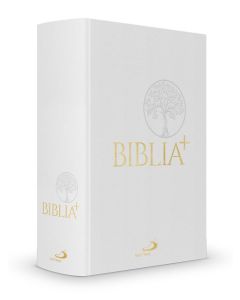 okładka_Biblia Plus - płótno biała