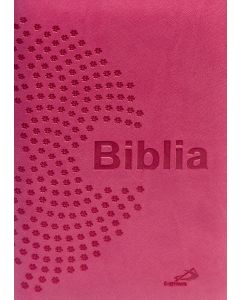 Oprawa na Biblię "z rybką"  różowa