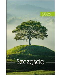 Kalendarz 2026 kieszonkowy Szczęście - drzewo