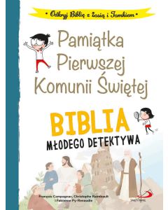 Biblia młodego detektywa (obwoluta I Komunia św.)