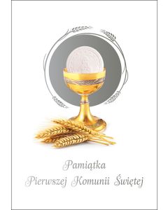 okładka_Karnet komunijny: Chleb Życia 3