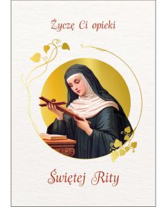 okładka_Karnet: Ze Świętymi 1. Święta Rita