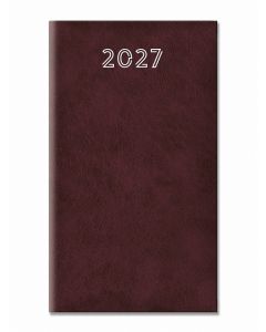 okładka_Terminarz tygodniowy STANDARD 2027 - czerwony