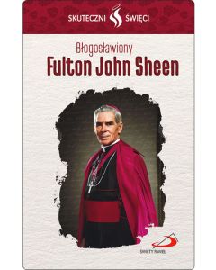 okładka_Karta Skuteczni Święci - bł. Fulton John Sheen